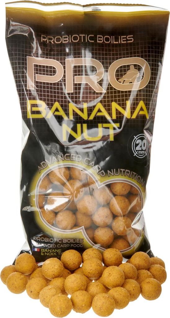 Starbaits Pro Boilies (Banaan-noten) Productafbeelding 
