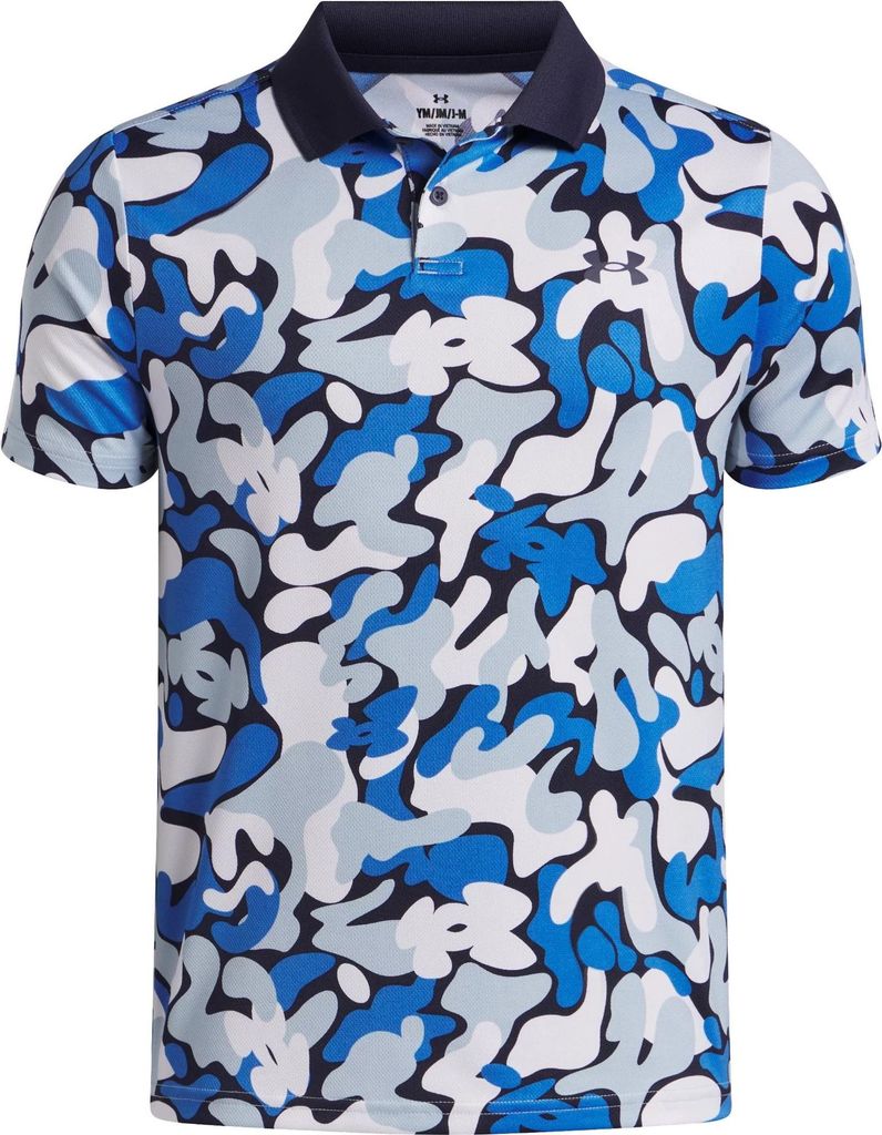 Under Armour Ua Matchplay Printed Polo - midnight navy, Größe:M