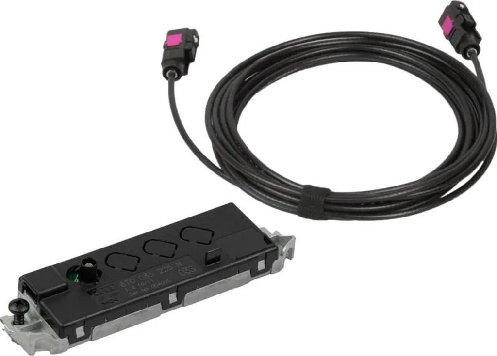 Kit complet DAB+ avec faisceau Kufatec et antenne pour Audi A5 MMI 3G