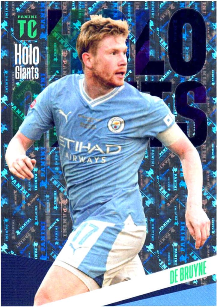 Panini Top Class Karten 2024 - Trading Cards - Holo Giants Karte - DE Bruyne