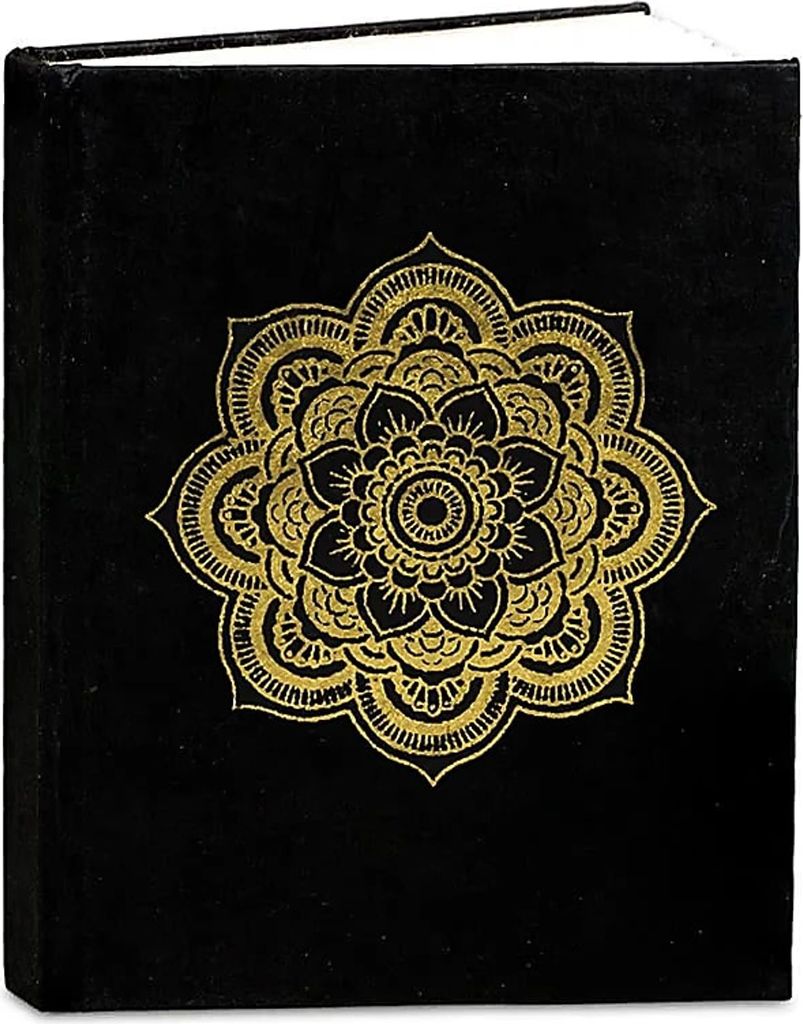 Notizbuch Mandala – Packung mit 5 Stück – 10 x 8 x 1 cm