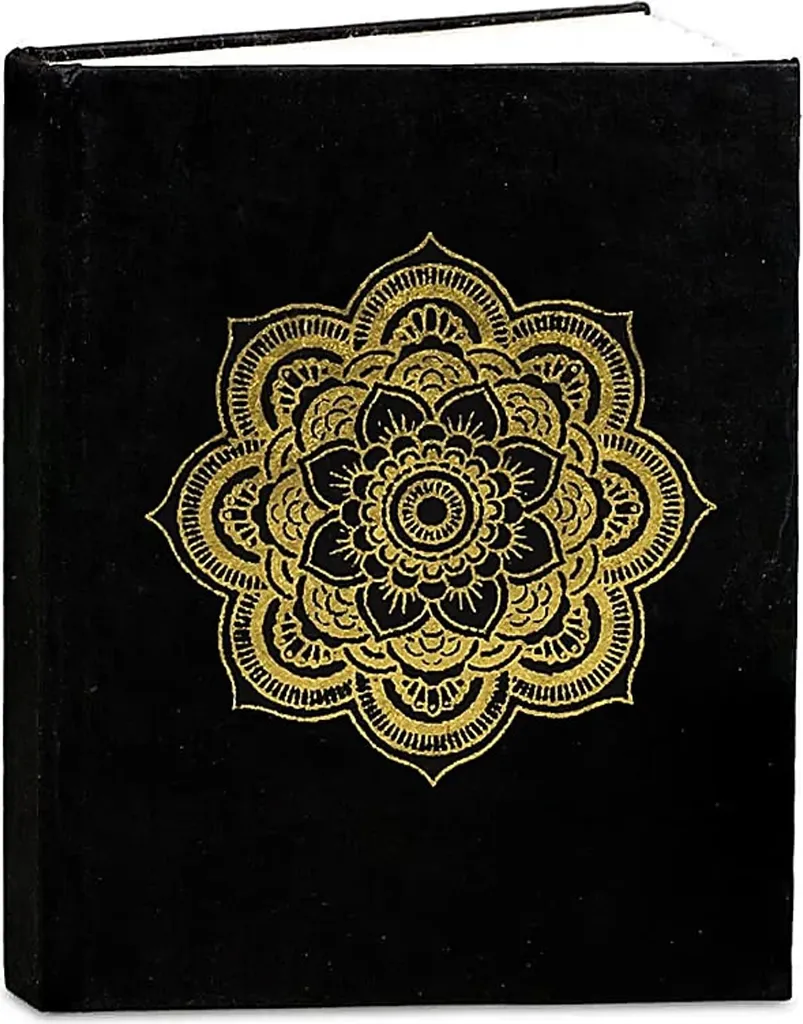 Carnet Mandala Format Poche 10x8 cm - Pack de 5 Carnets Reliés Zen