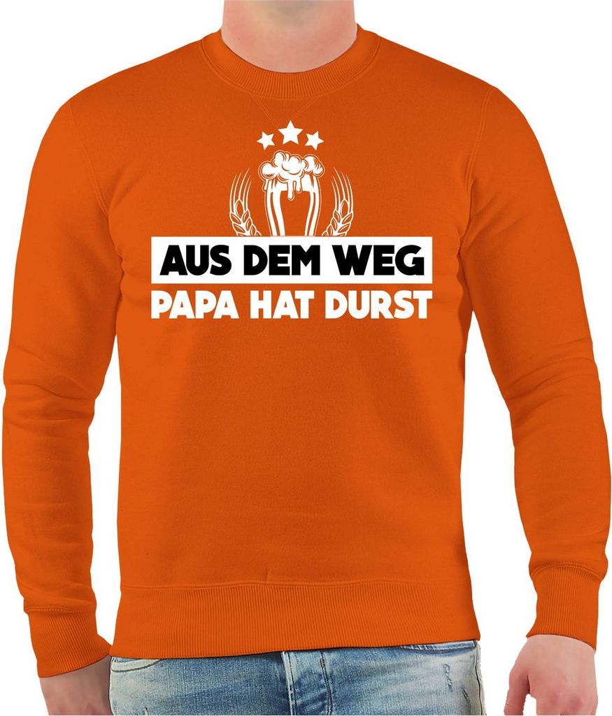 Herren Sweatshirt Aus dem Weg PAPA HAT DURST