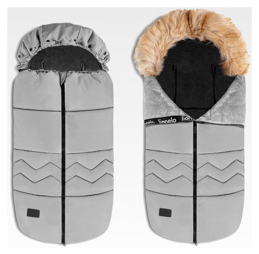 Winterfußsack 90×45 cm, Universal für Kinderwagen, Buggy, Autositz und Schlitten, Wasserdicht und Winddicht, Weiches Fleece, Antiallergisch, Dop...