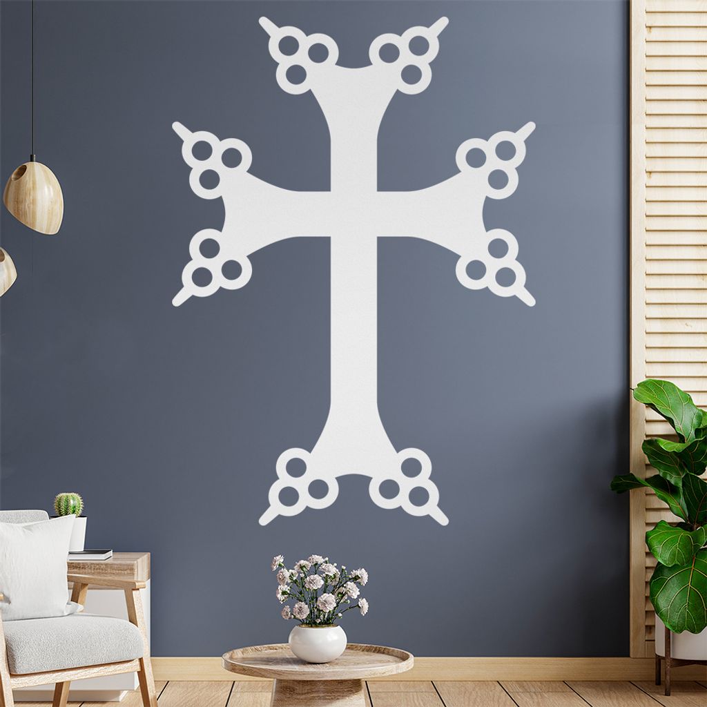 Chatschkar Wandtattoo Wandaufkleber Wall Sticker - Dekoration, Küche, Wohnzimmer, Schlafzimmer, Badezimmer