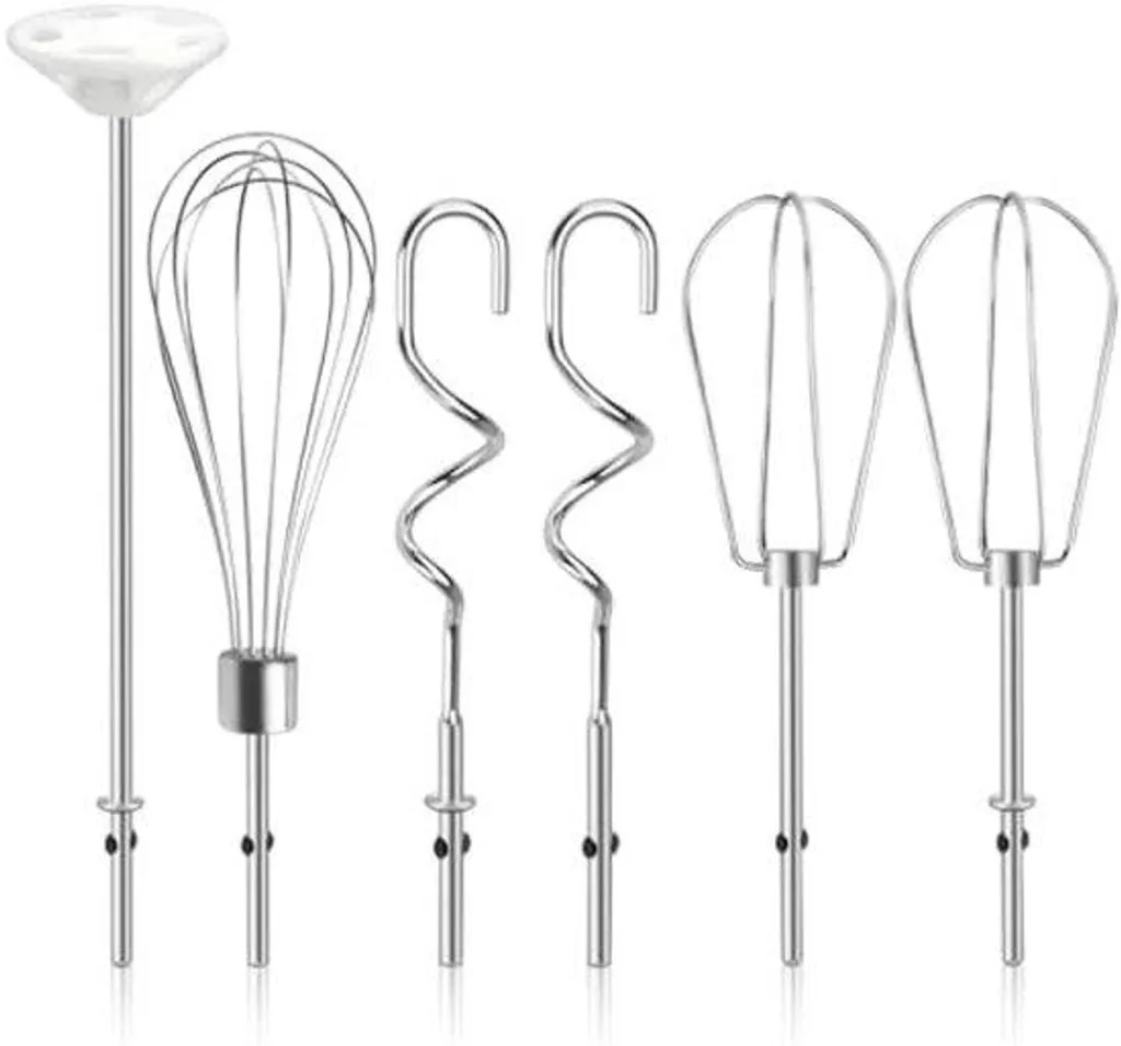 Kit Accessoires Mixeur en Acier Inox - Set de 4 Pièces Haute Résistance