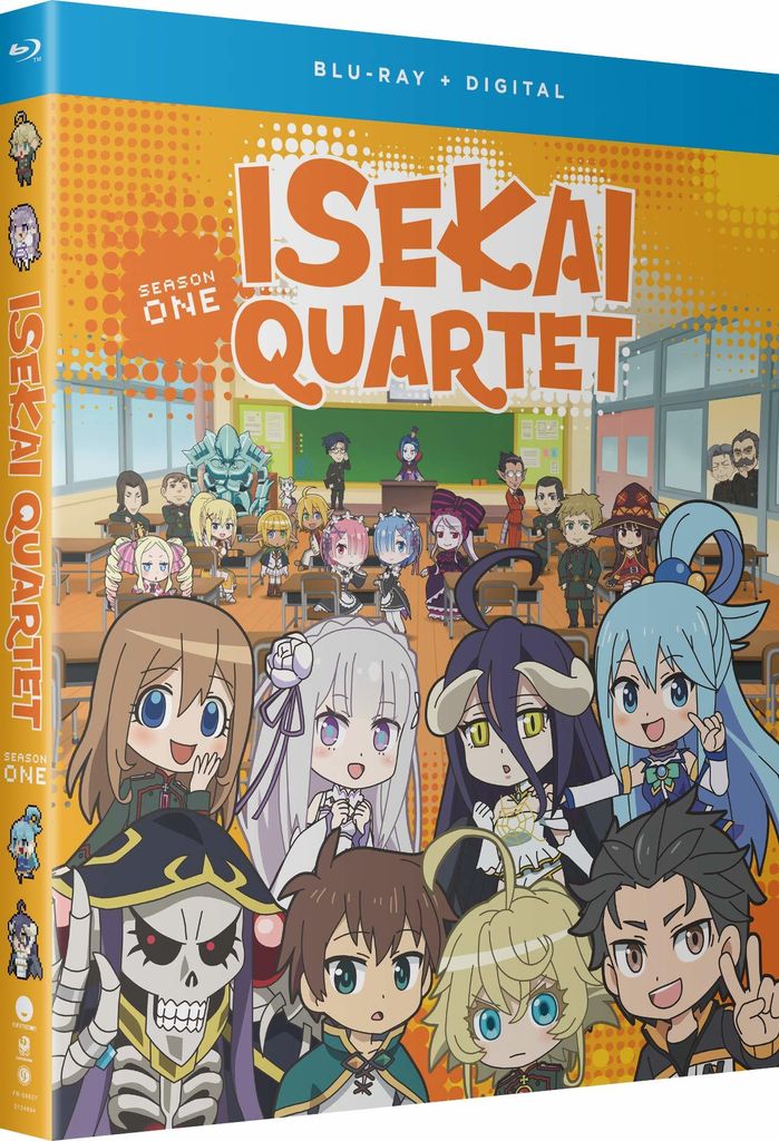 Isekai Quartet Season 1 Blu-ray Produktbild 