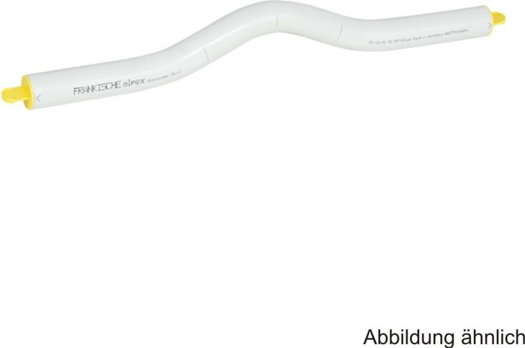 Alpex Mehrschichtverbundrohr Überbogen weiß, 20 x 2 mm Produktbild 