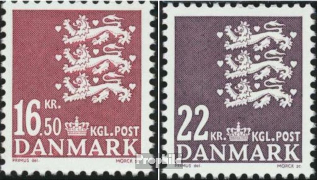 Briefmarken Dänemark 2005 Mi 1388-1389 (kompl.Ausg.) Produktbild 