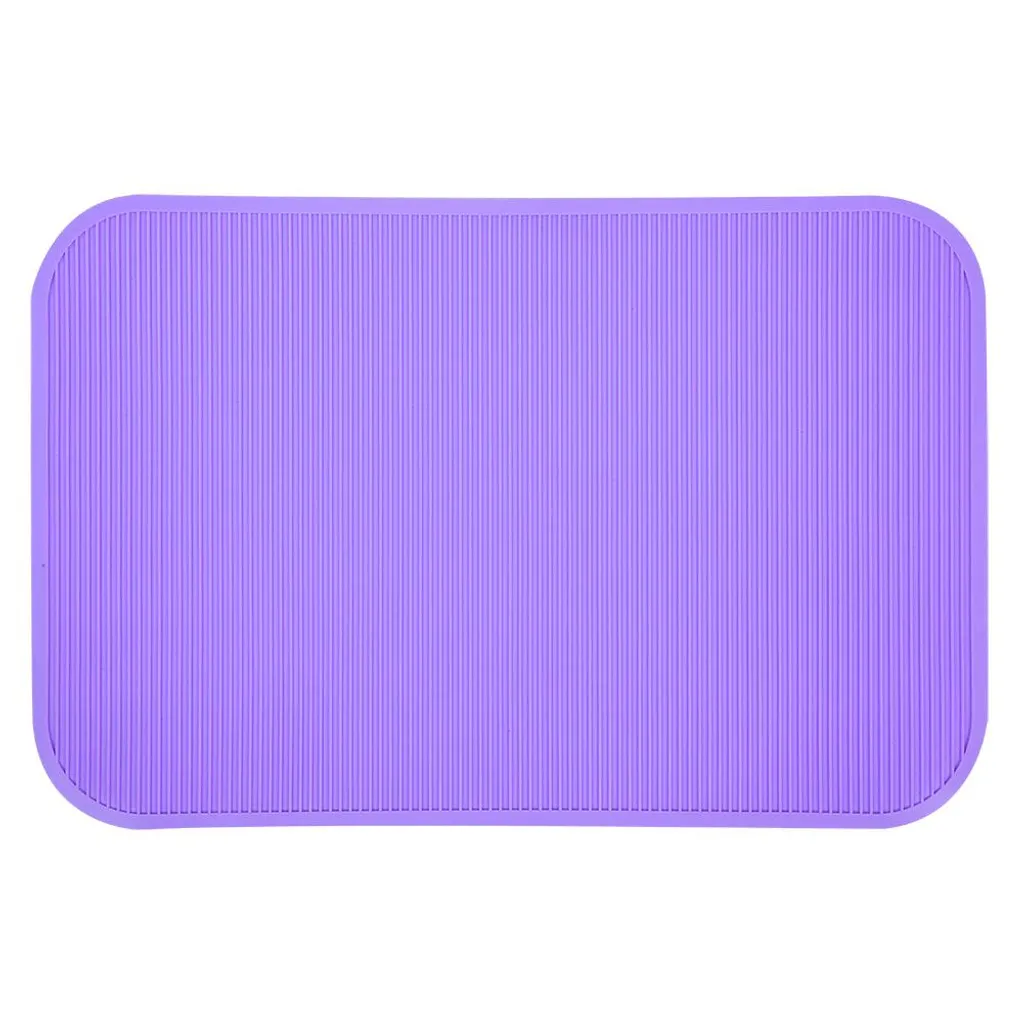 Tapis antidérapant en caoutchouc 57x38 cm pour toilettage et soin animal