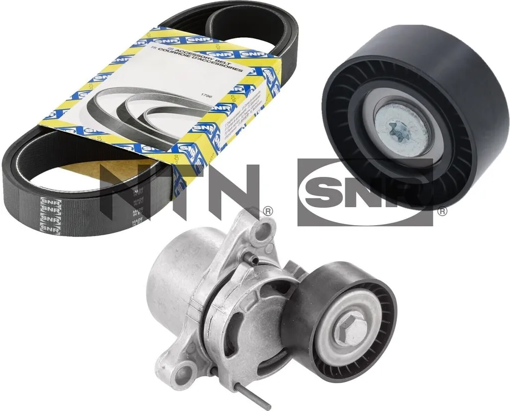 Kit de courroies striées SNR KA850.07 pour une transmission fiable