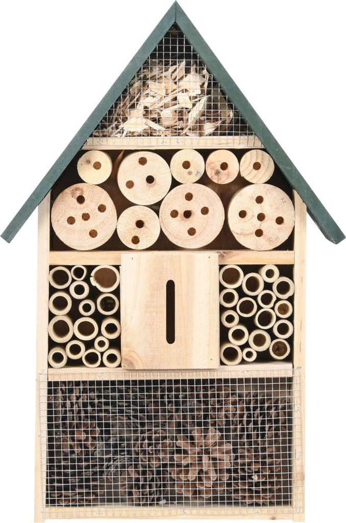 vidaXL Insektenhotel 31x10x48 cm Tannenholz