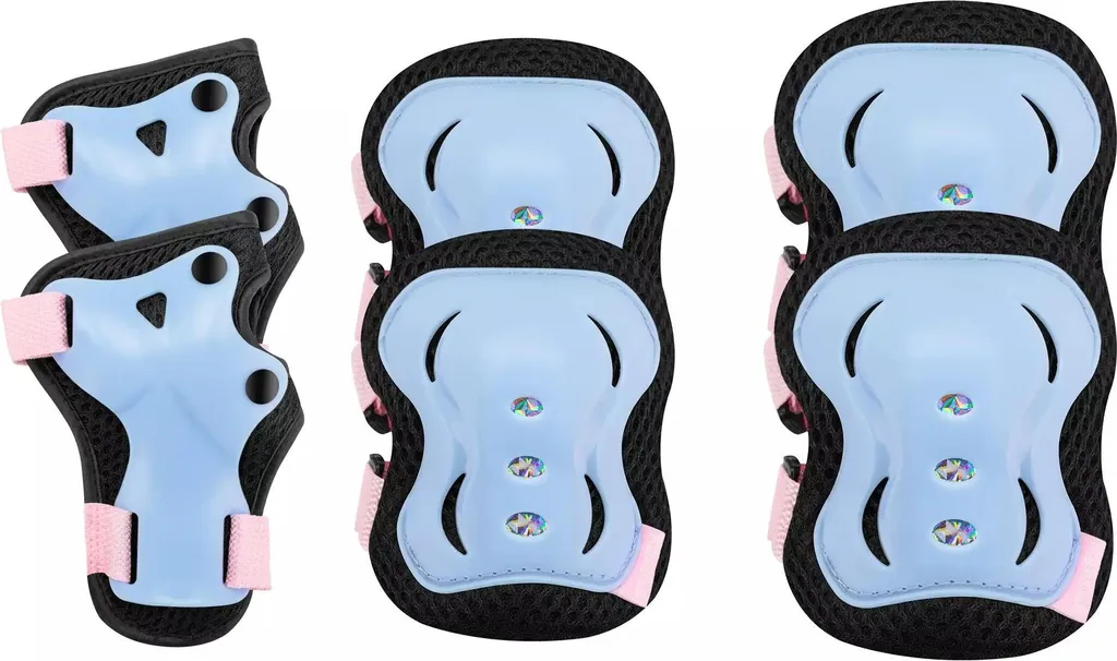 Protections L SHIELD bleu 944666 SPOKEY avec coque rigide et mousse EVA