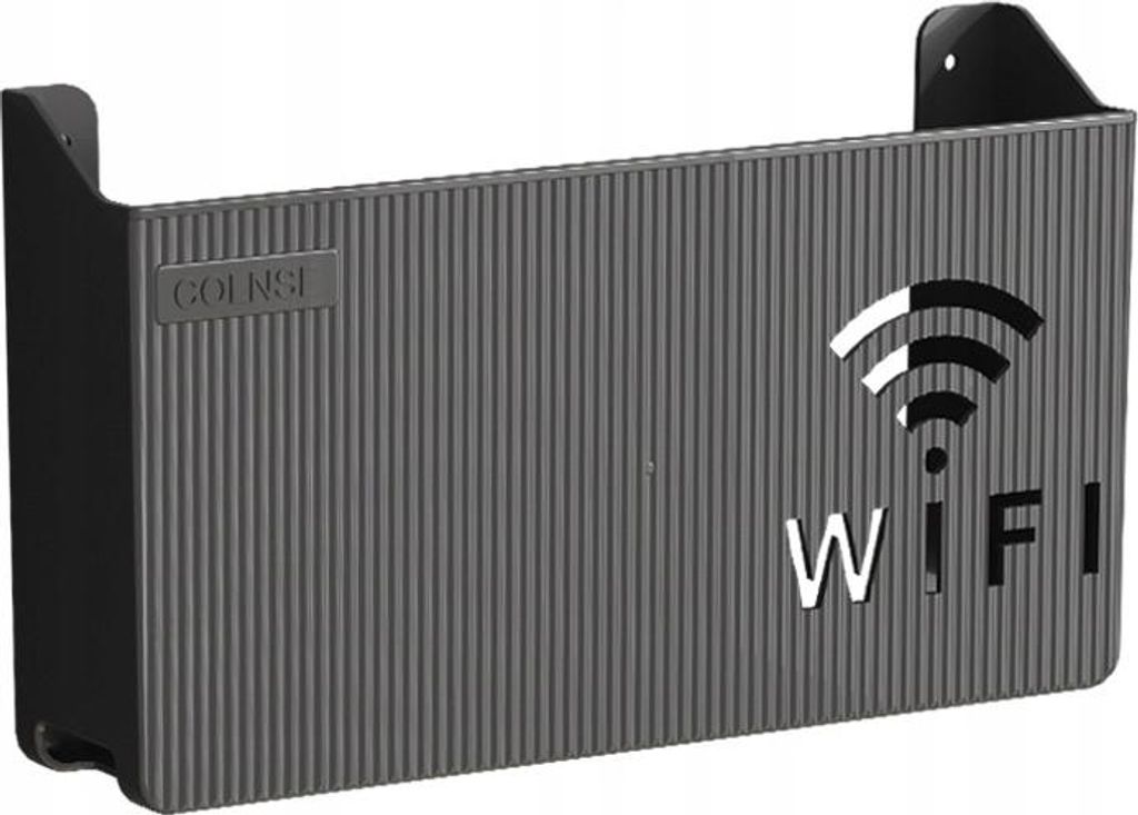 Supporto a parete per switch router WLAN Nero Immagine del prodotto 