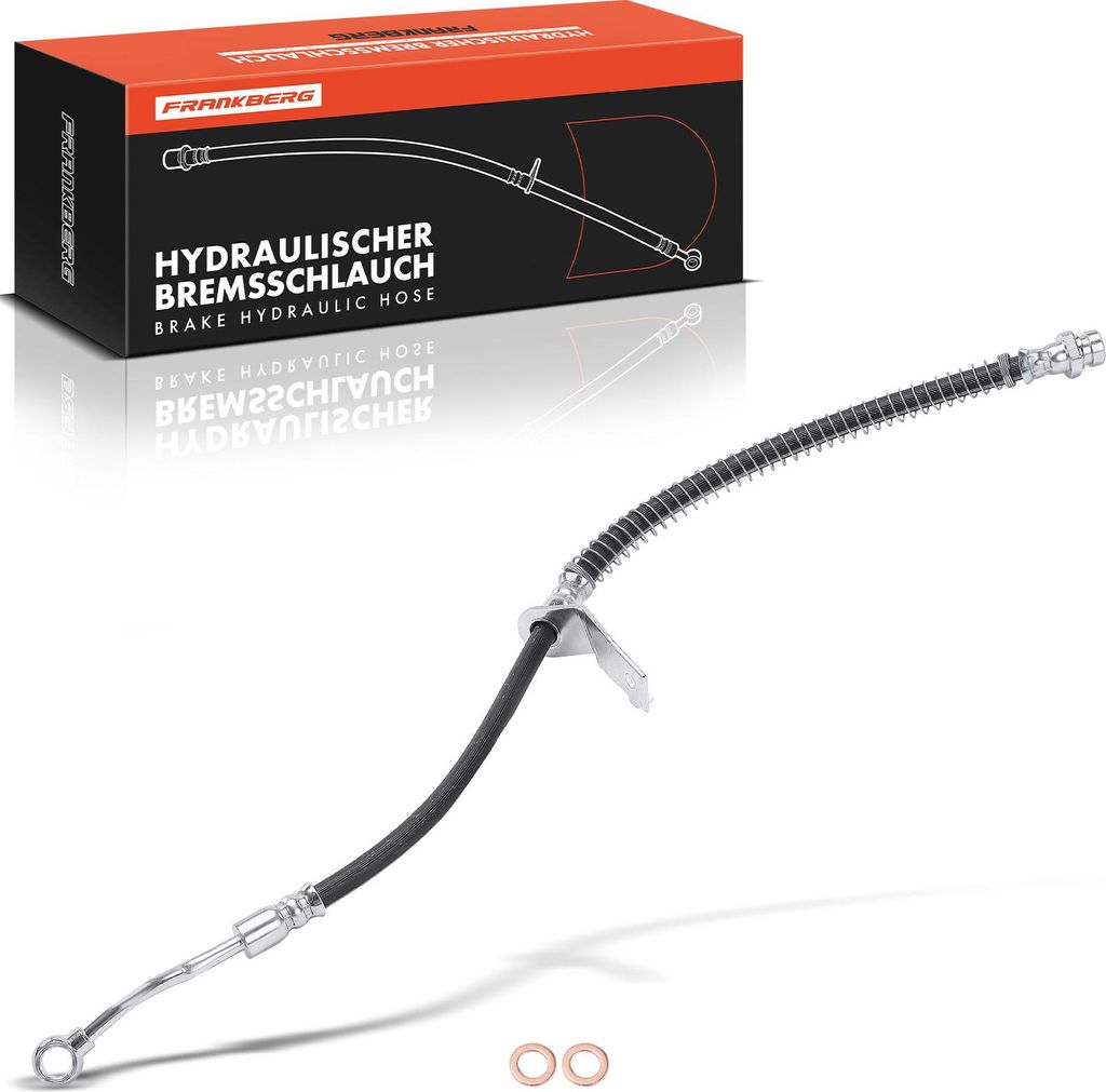 Frankberg 1x Bremsschlauch Bremsschläuche Vorderachse Rechts für Hyundai Accent IV RB KIA Rio 3 UB