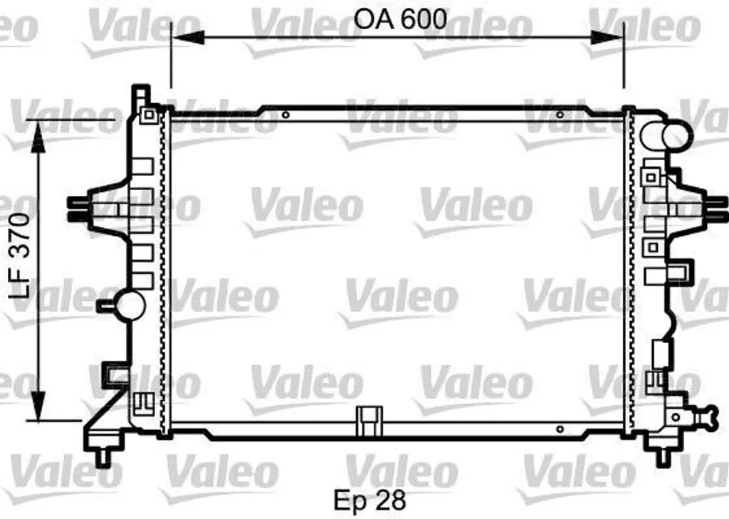 Remplacer radiateur refroidissement moteur Opel Astra H ou Zafira B OE