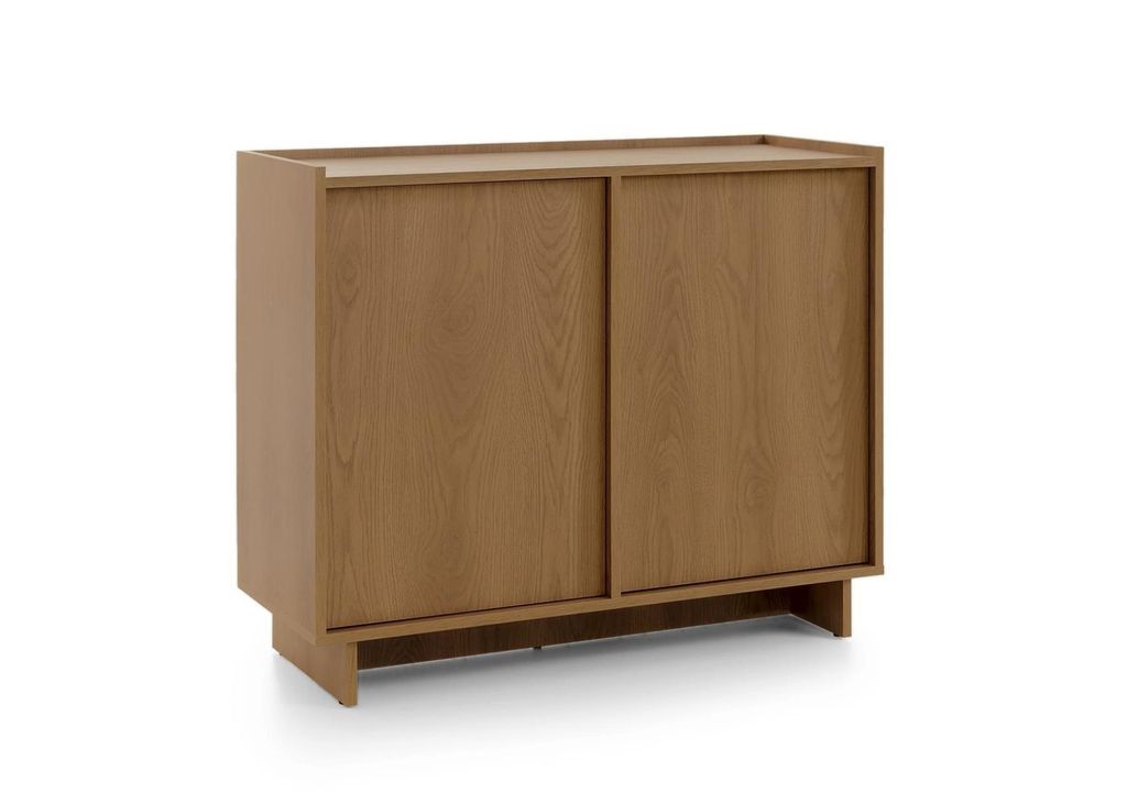 BETTSO Kommode SUNA – Japandi-Design – Eiche Caramel Produktbild 
