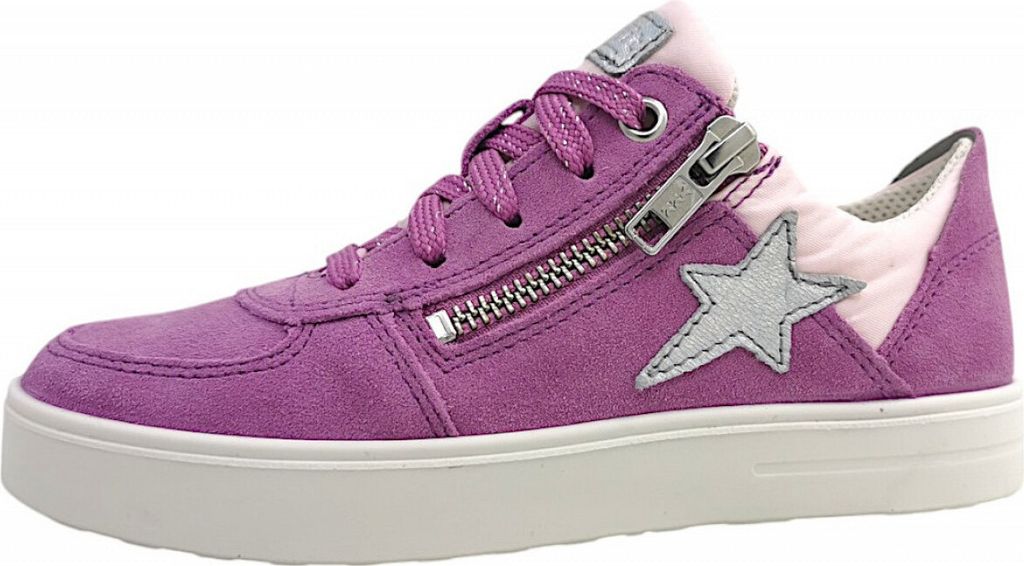 Superfit Stella Kinderschuhe Mädchen Halbschuhe Schnürer Rosa Freizeit, Schuhgröße:34 EU