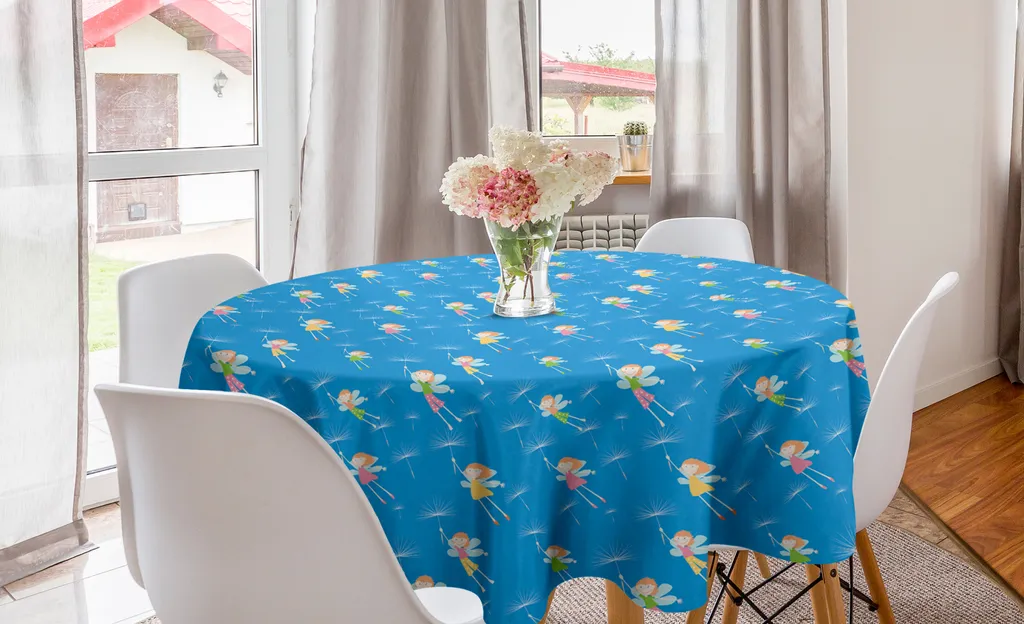 ABAKUHAUS Tovaglia Rotonda 150cm Fantasy Fliege Sommerelfe