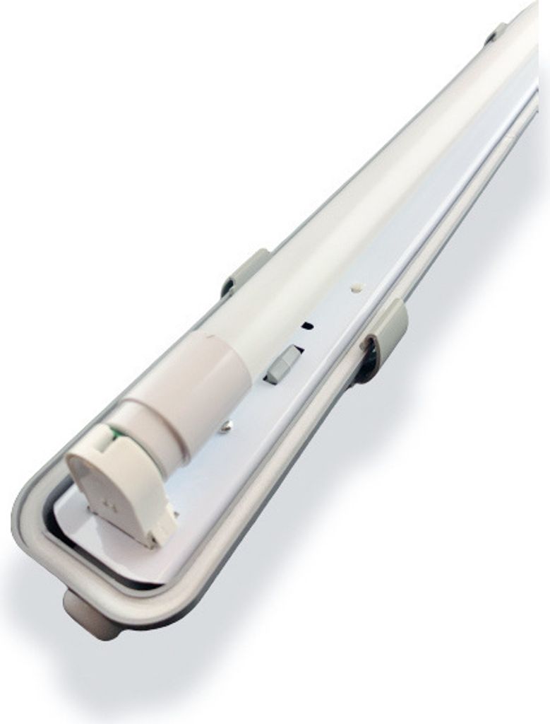 Komplettset - 120cm Einzelfassung - IP65 Feuchtraum Produktbild 8