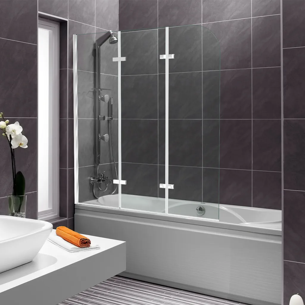 Box Doccia per Vasca 120x140 TolleTour Vetro 6mm Easy Clean - 6