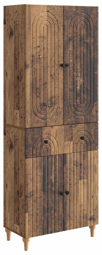 vidaXL Schrankset 2 pcs 66 x 34,5 x 90 cm Holzwerkstoff