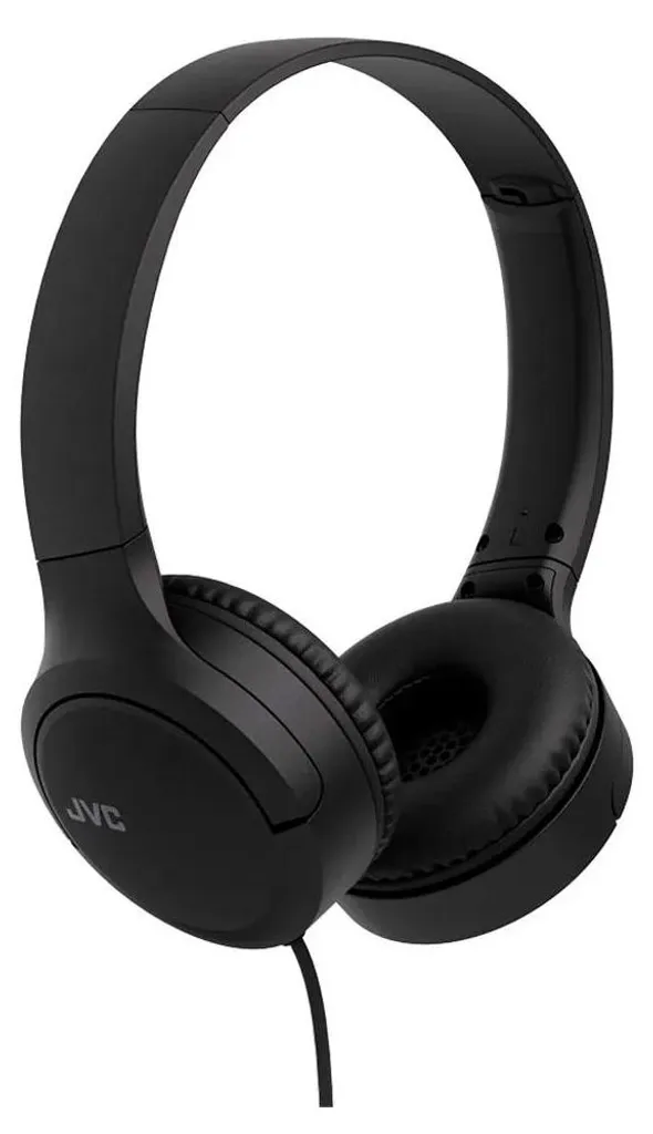 Casque supra-aural JVC HA-S33UCBU noir pour smartphone et tablette