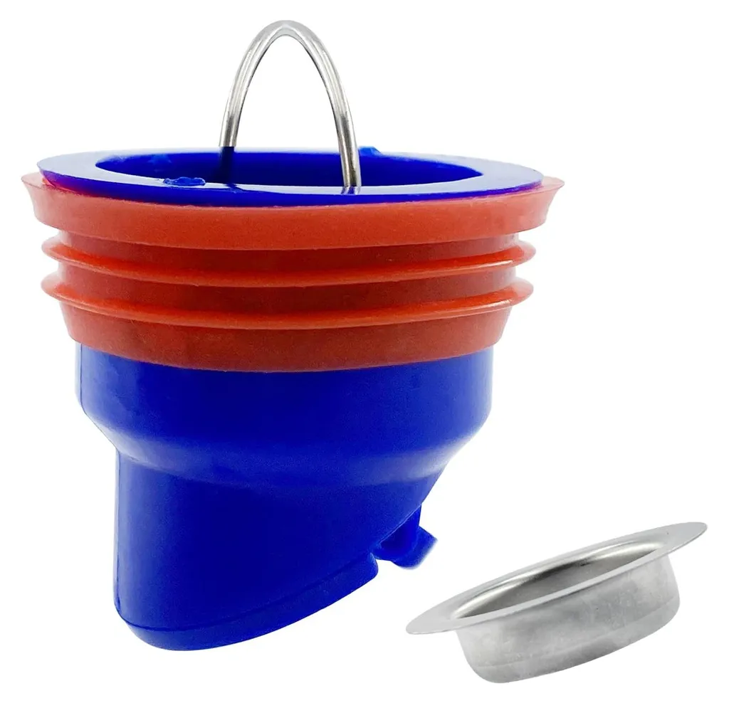 Clapet anti-retour en ABS pour siphon de douche - Étanchéité 35-42 mm