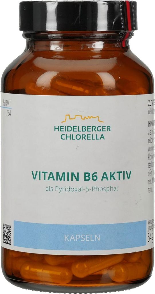 Heidelberger Chlorella Vitamin B6 Kapseln, 120 St. Kapseln Produktbild 