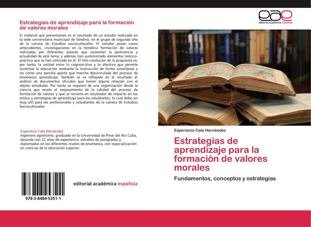 Estrategias de aprendizaje para la formación de valores morales