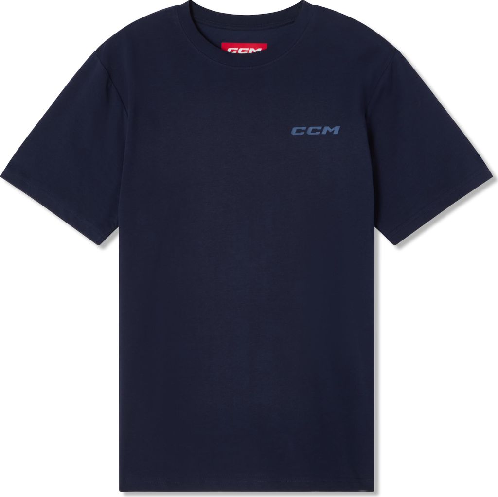 T-Shirt CCM Casual Tee Senior navy XL