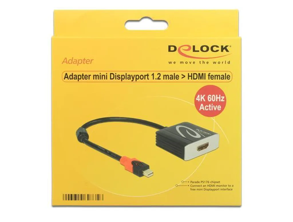 Adaptateur Mini DisplayPort vers HDMI 0.2m Câble Court pour Écran