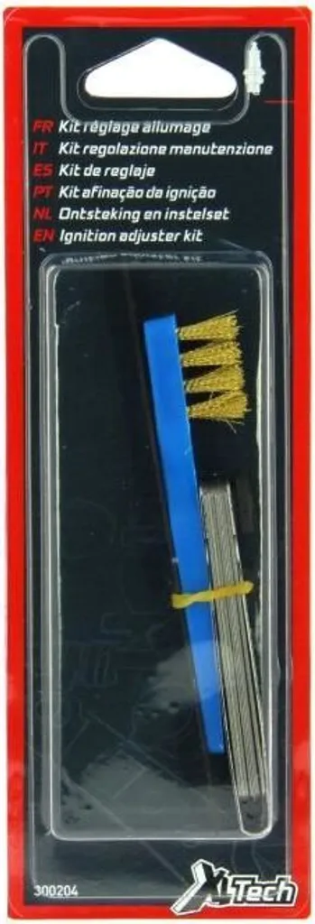 Kit XLTECH Bougies avec Pinceau et Calibrage 10 Disques de Mesure