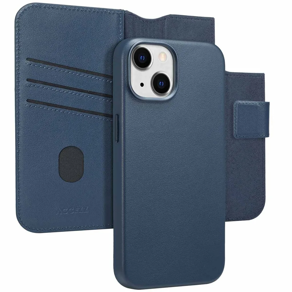 Echo Fusion Super Pack Etui Housse Folio Argent Extra Slim X 2 Fenêtres en éco Cuir de qualité + 1 Verre trempé de Protection dureté Maximal