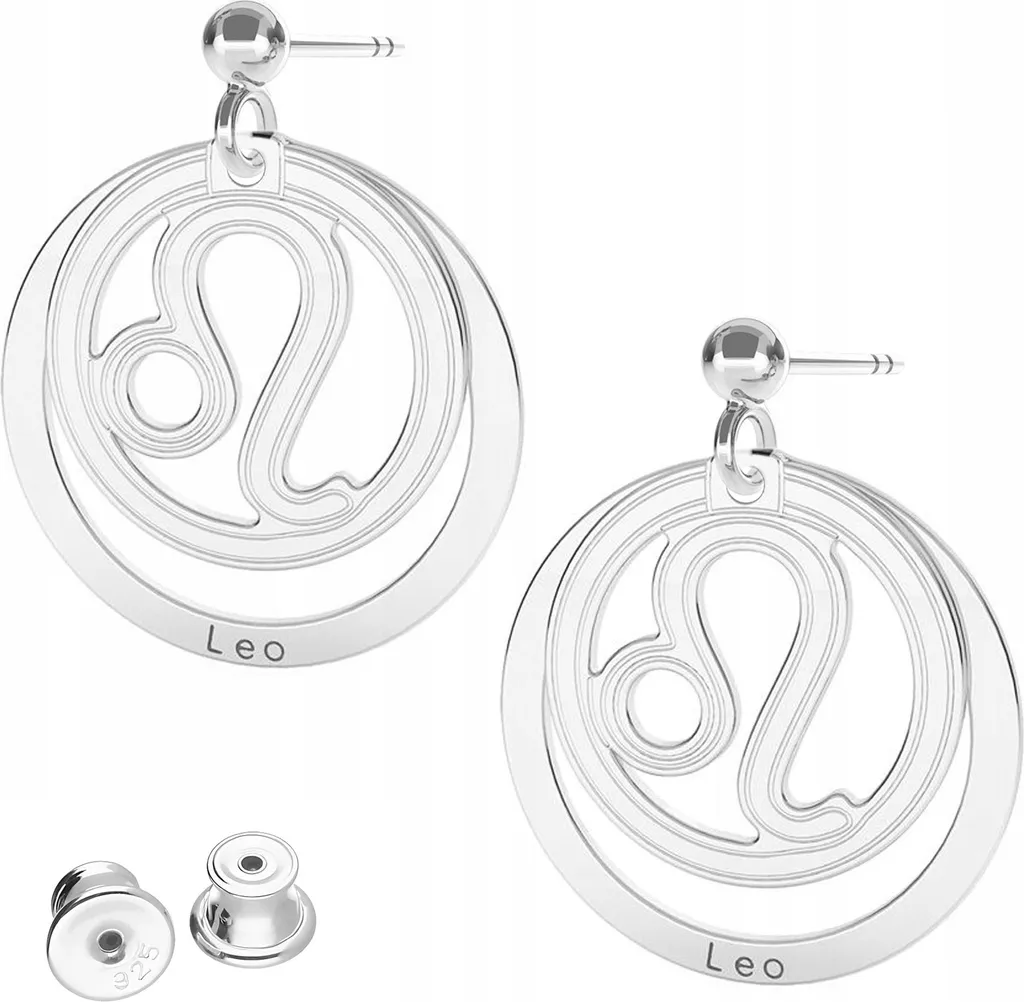 Offerta Orecchini Leone Argento 925 - Alta Qualità al Miglior Prezzo