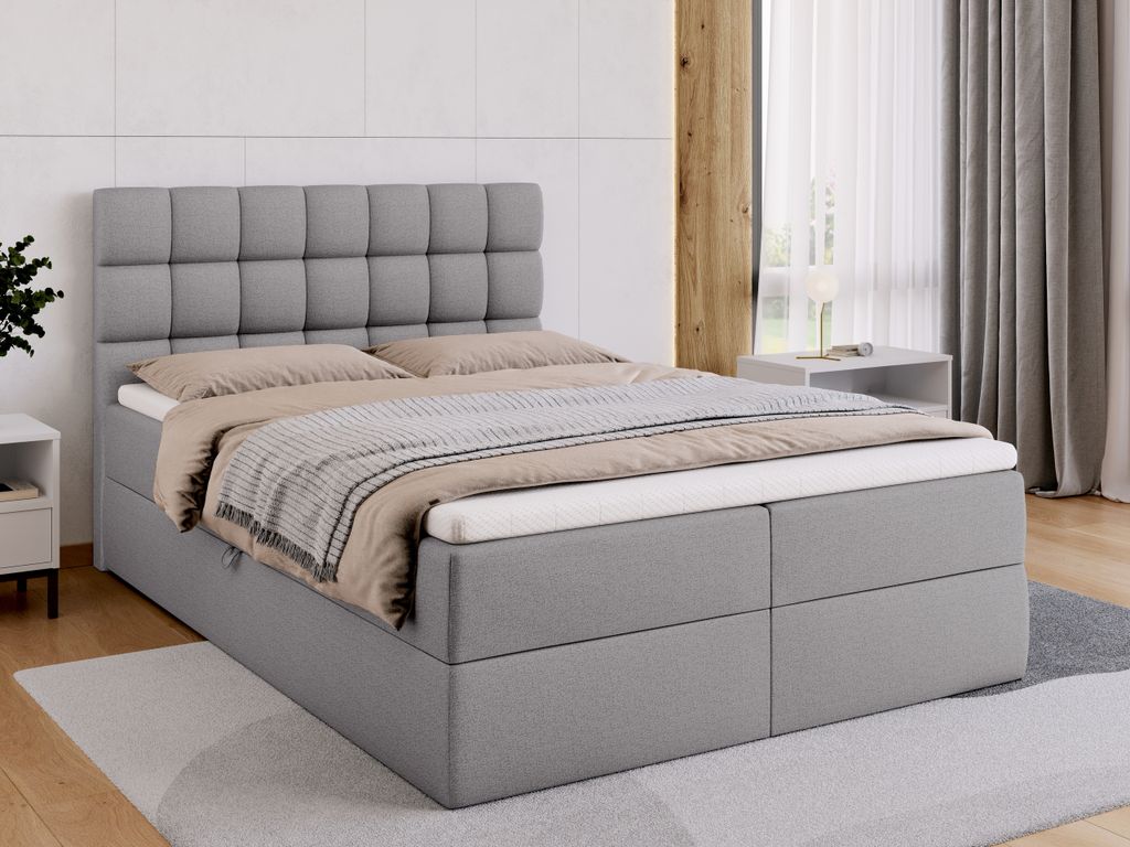 BroMARKT Boxspringbett DAKOTA mit 2 Bettkasten, Produktbild 