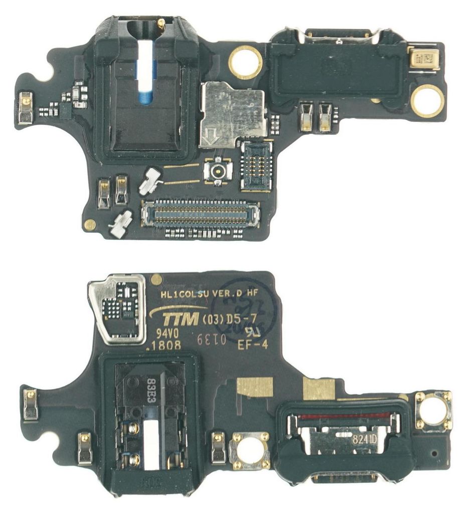 Honor 10 Lade Anschluss Buchse Eingang USB-C Mikrofon Produktbild 