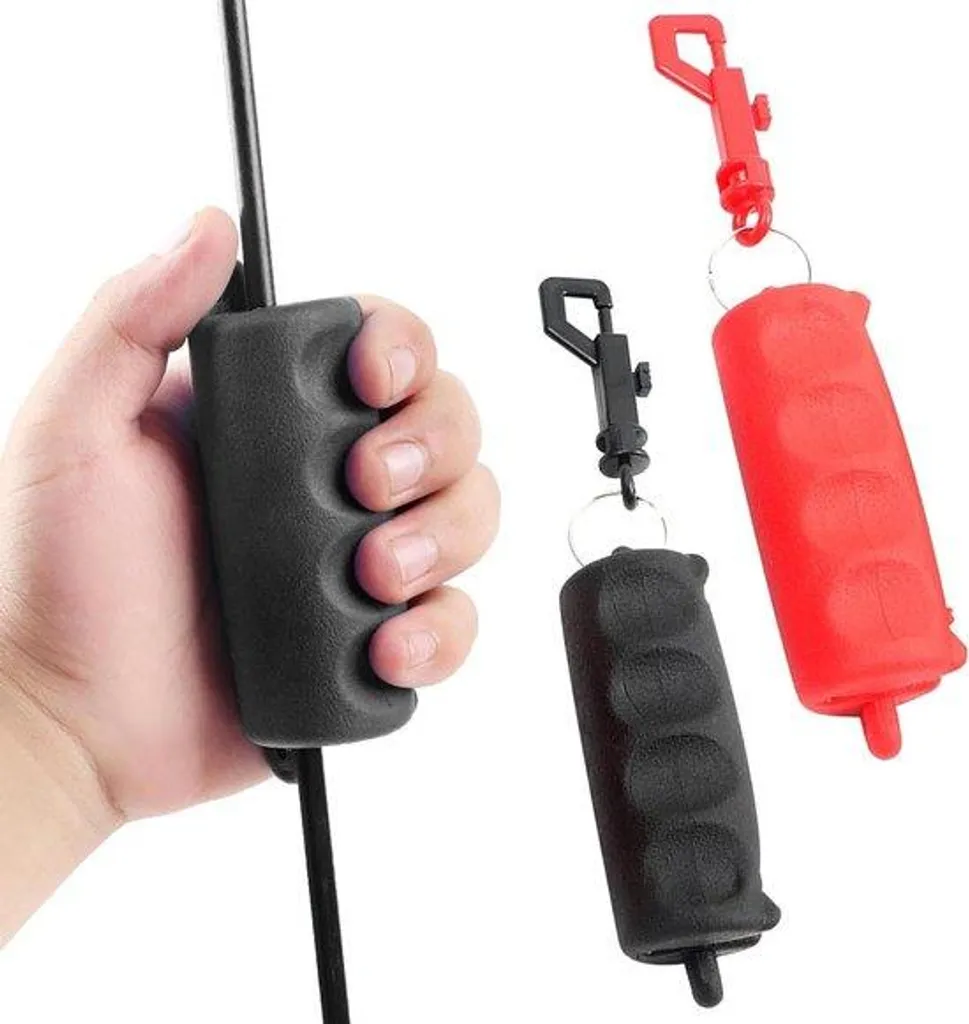Tire-flèches de tir à l'arc avec clip de sangle et caoutchouc, lot de 2