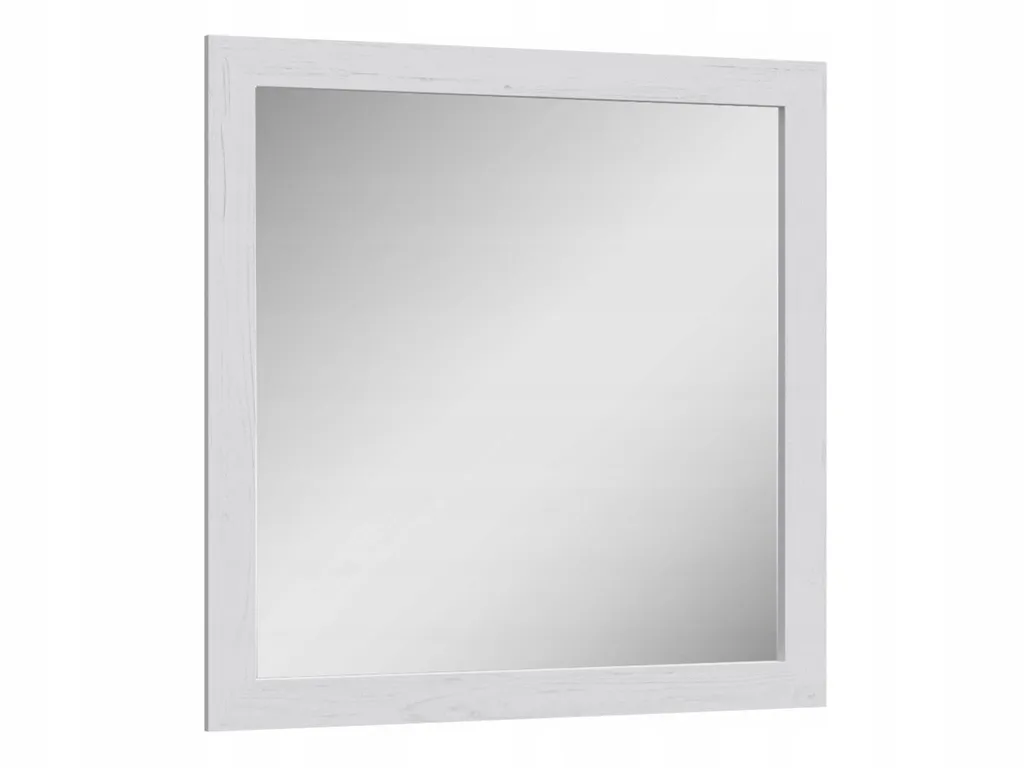 Grand miroir ALZEY 1 cadre bois robuste - Miroir rectangulaire 120cm