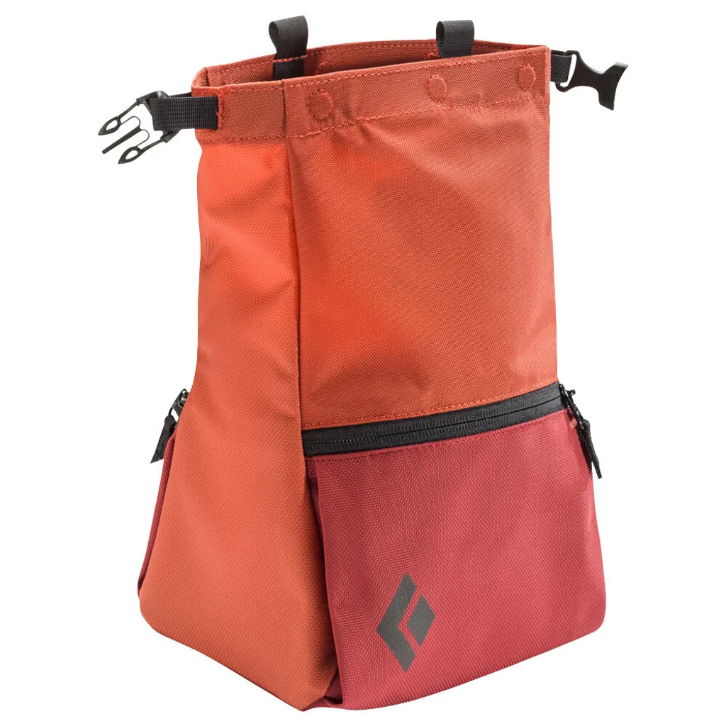 Black Diamond Mondo Chalkbag - Fermeture Magnétique et Design Orange Pro