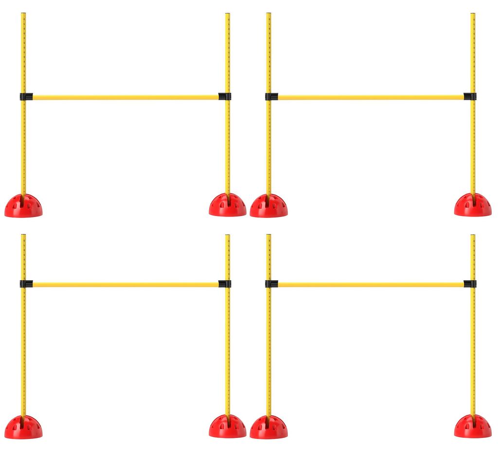 PawHut Agility Set: 4-delige agility-uitrusting voor Productafbeelding 