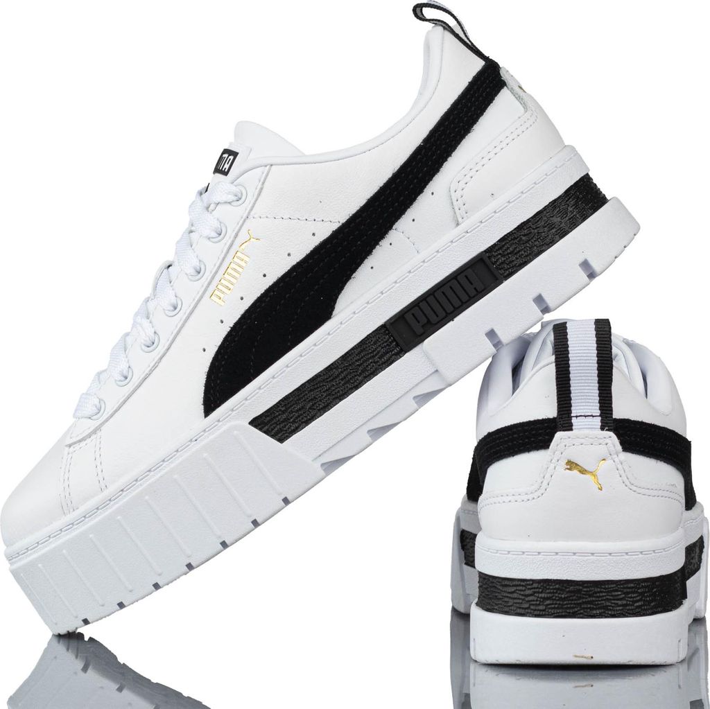 PUMA YELLOW Halbschuhe MAYZE LTH WN'S, Weiß:41