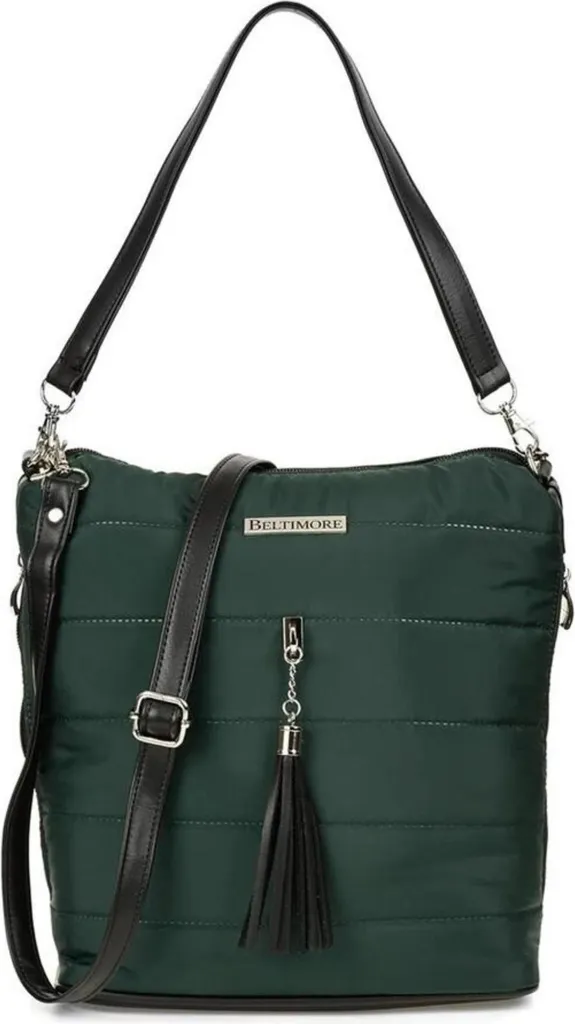 Sac en Cuir Noir Beltimore W91 Multipoches Haute Qualité pour le Travail