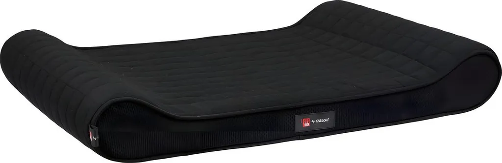 Couchage chauffant pour chien Catago FIR-Tech noir 91 cm : confort premium