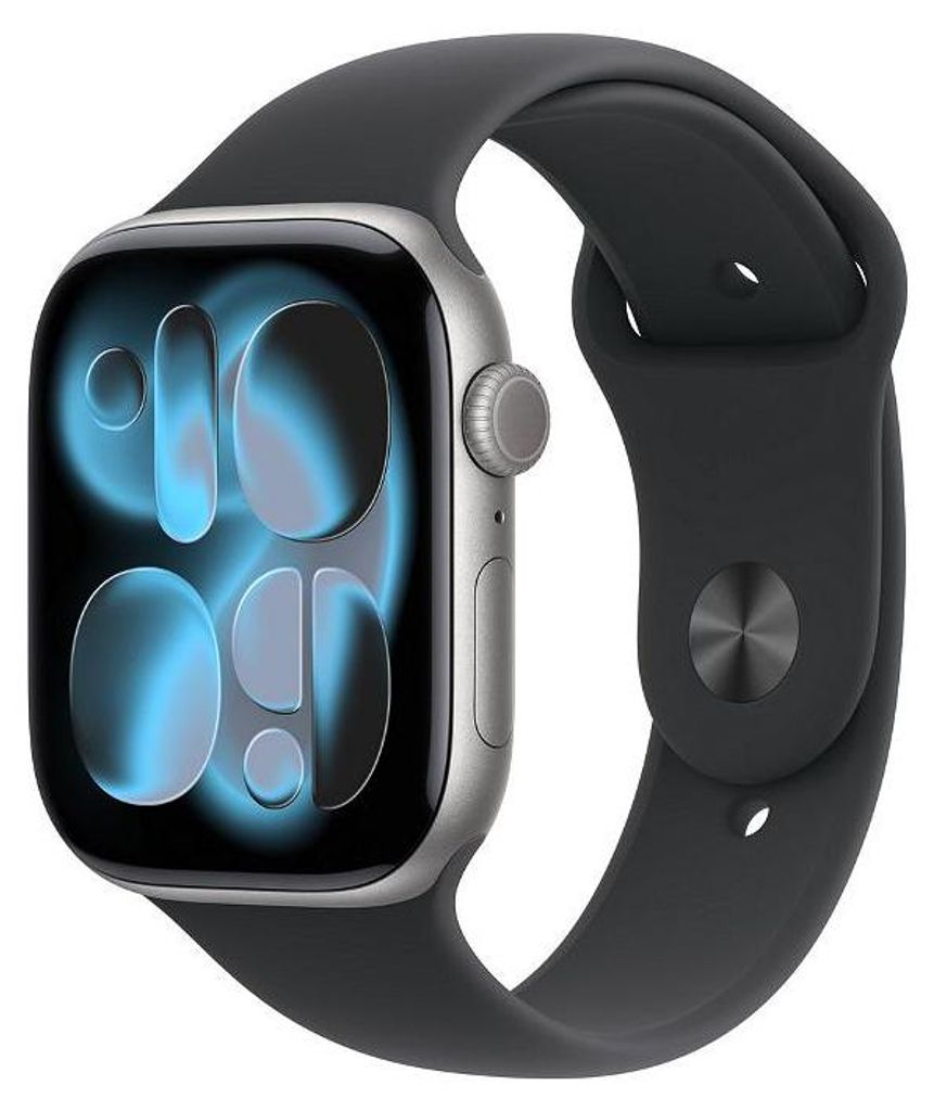 Apple Watch 11 Cell 46mm Smartwatch Space Grau/Schwarz Produktbild 