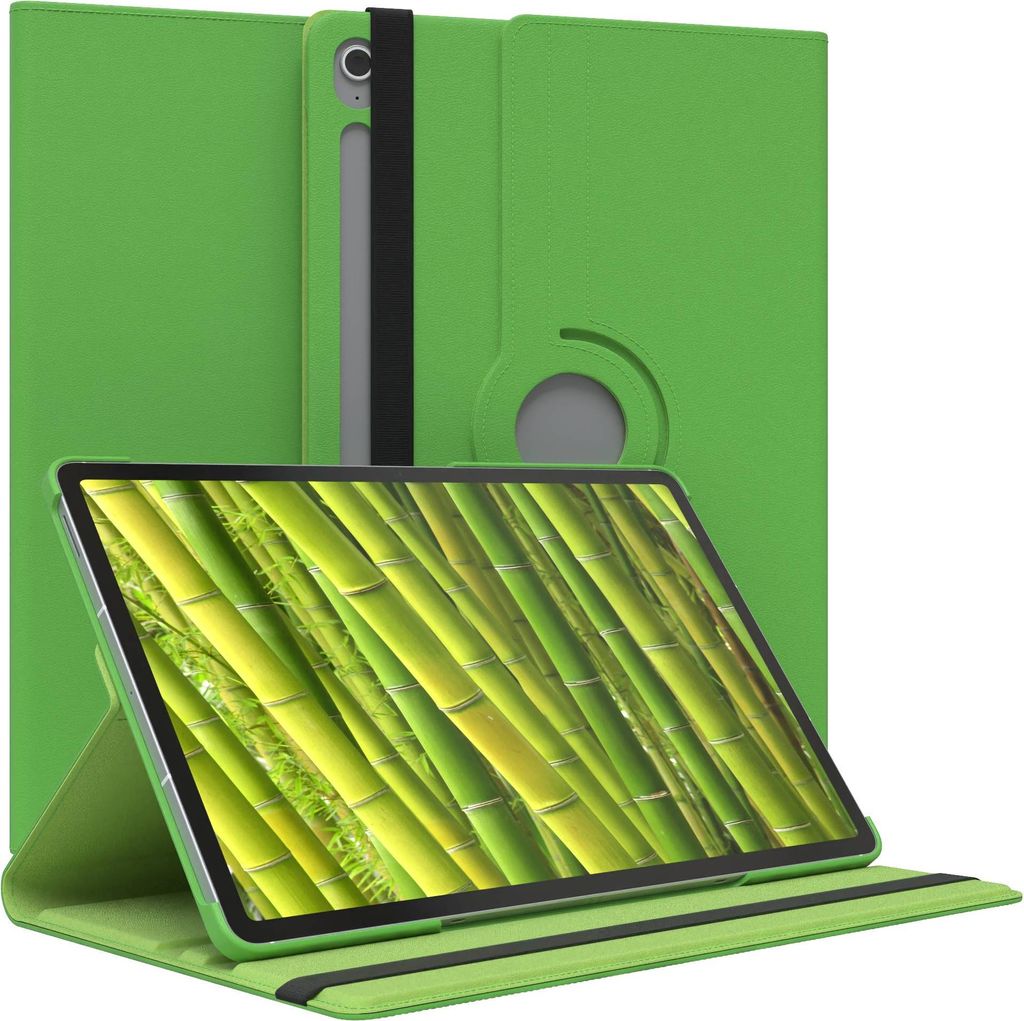 EAZY CASE - Tablet Hülle für Samsung Galaxy Tab S10 FE Plus Schutzhülle, Tablet Case 360° drehbar in Weiß