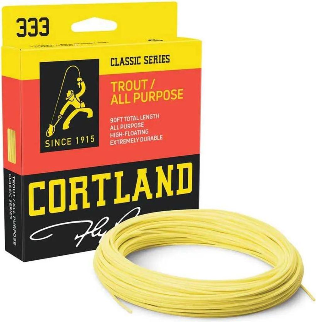 Cortland 333 Trout All Purpose Wf 27 M Fliegenfischerleine Golden Line 6 Golden Line 6