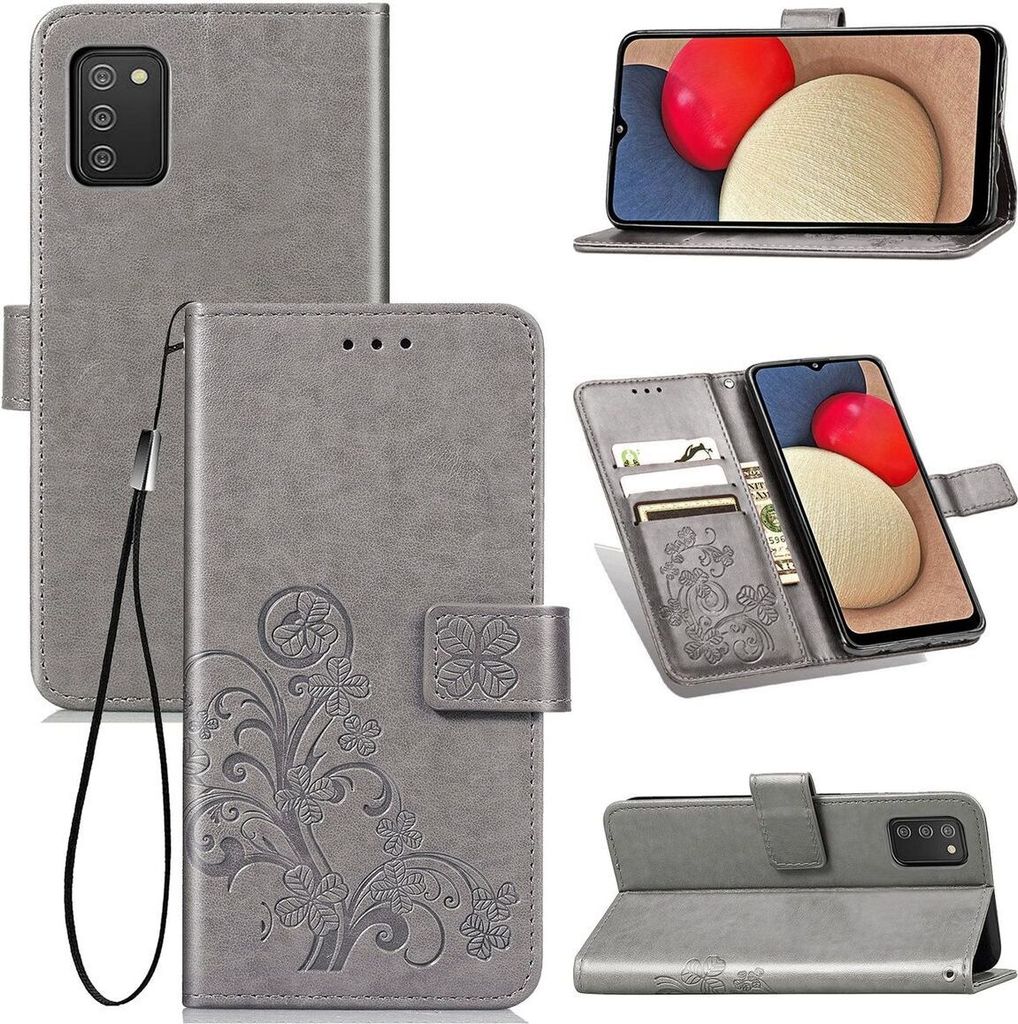 König Design Hülle kompatibel mit Samsung Galaxy A02s Produktbild 