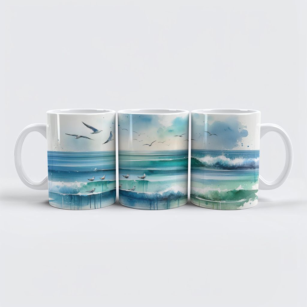 raxxa Premium-Tasse "Serene Seascape"