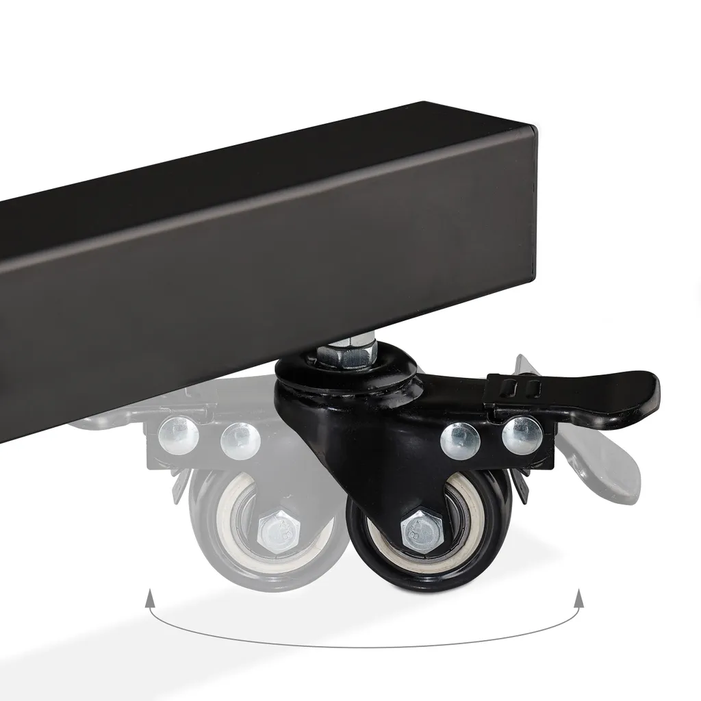 Table pour vélo et home trainer support ordinateur réglable noir - 9